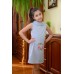 Embroidered dress for girl "Dariya" sleeveless 